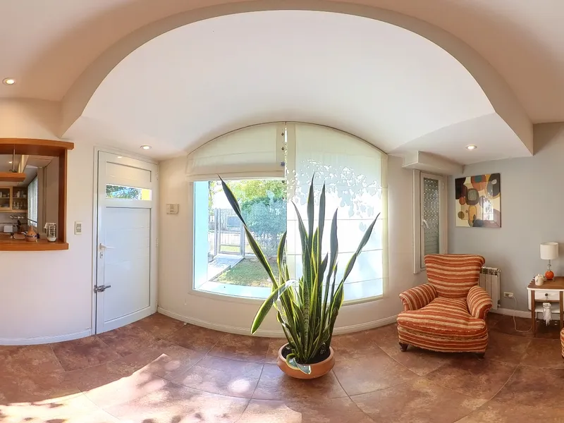 Casa · living y cocina en 360°