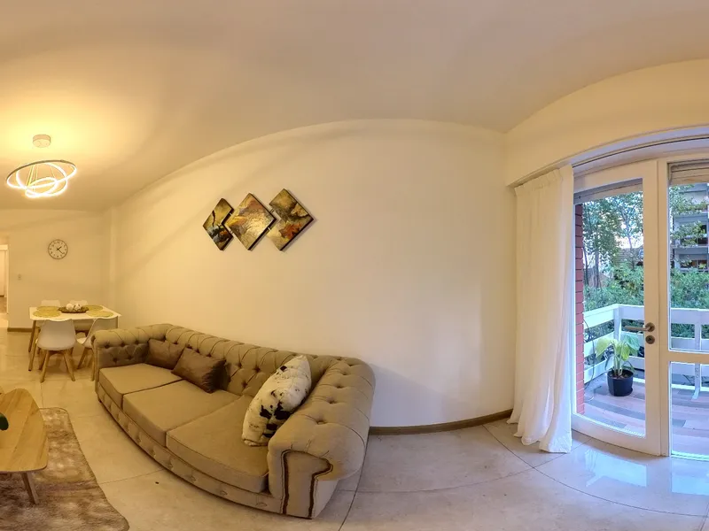 Departamento · living comedor en 360°